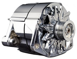 Chrome alternator